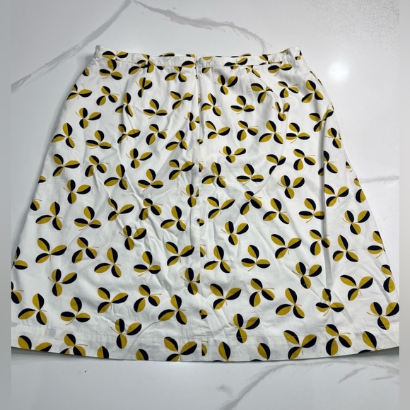 Boden Printed Skirt Size 10R Knee Length - Picture 2 of 4